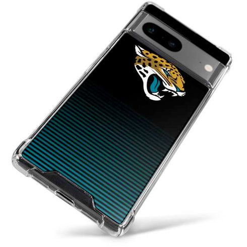 NFL Jacksonville Jaguars Breakaway Google Pixel 7a Clear Case